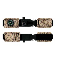 Ремінець паракордовий багатофункціональний Desert Camo New