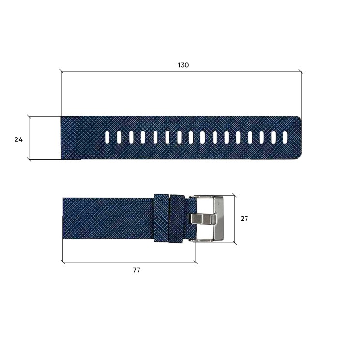 Ремінець для годинника Skmei 1213 Jeans