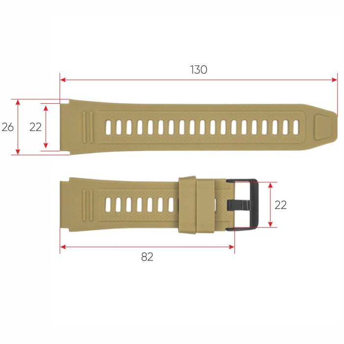 Ремінець для смарт годинника Modfit Hunter Khaki