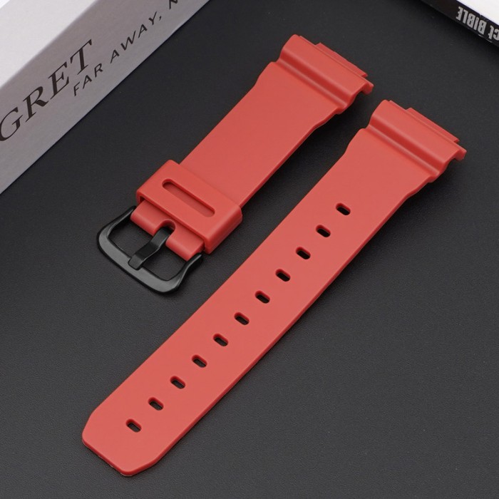 Ремінець для Casio G-Shock DW-5600/6900/G-5600/GW-M5610 Red Black