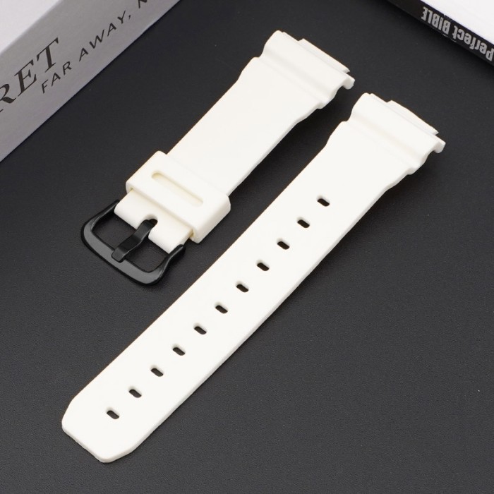 Ремінець для Casio G-Shock DW-6900 White BK