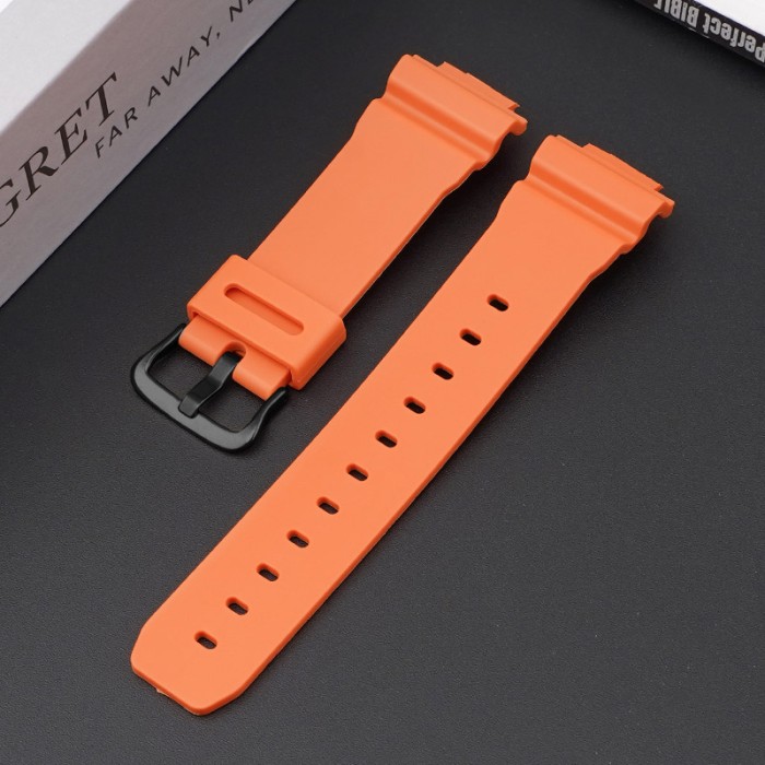 Ремінець для Casio G-Shock DW-6900 Orange BK