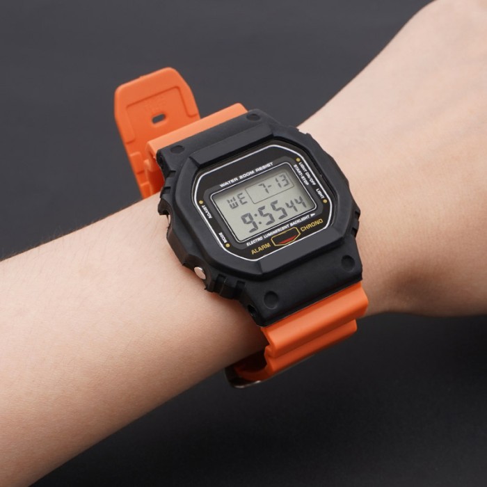 Ремінець для Casio G-Shock DW-6900 Orange BK