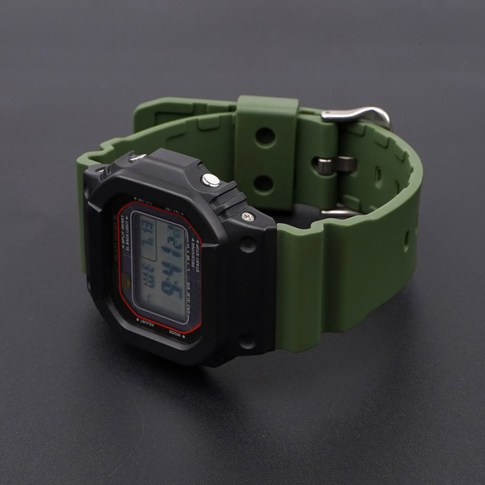 Ремінець для Casio G-Shock DW-6900 Army Green BK