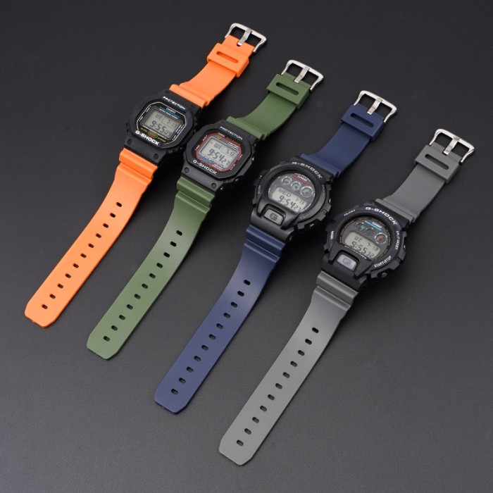 Ремінець для Casio G-Shock DW-6900 Orange SI