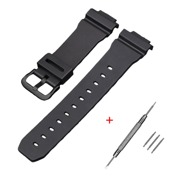 Ремінець для Casio G-Shock DW-6900 Black BK