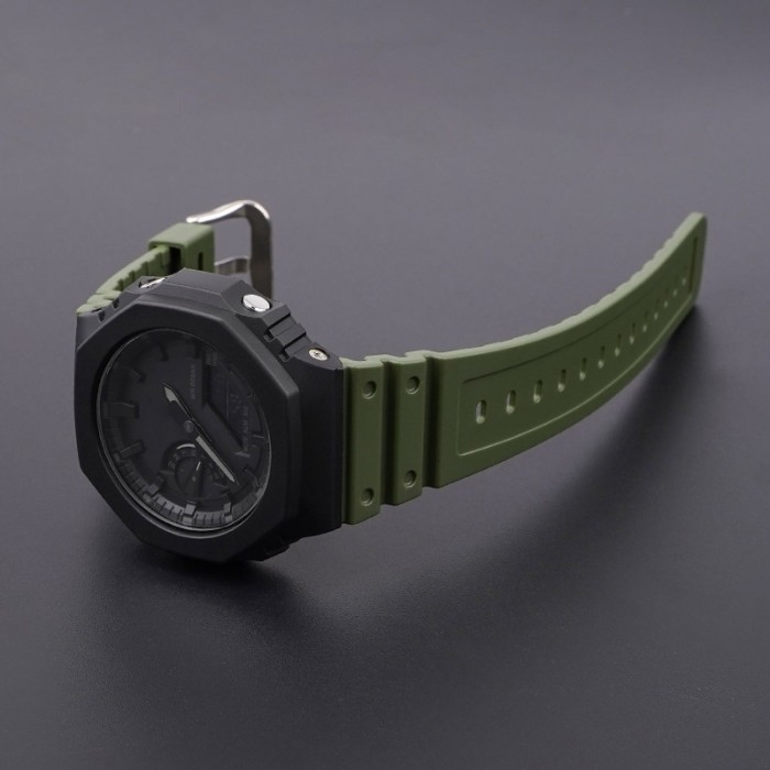 Ремінець для Casio G-Shock GA-2100 Army Green SI