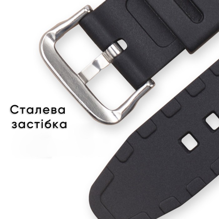 Ремінець для Casio G-Shock AE-1000/1200 Dark Blue BK