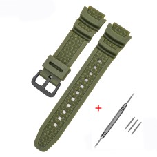 Ремінець для Casio G-Shock AE-1000/1200 Army Green BK