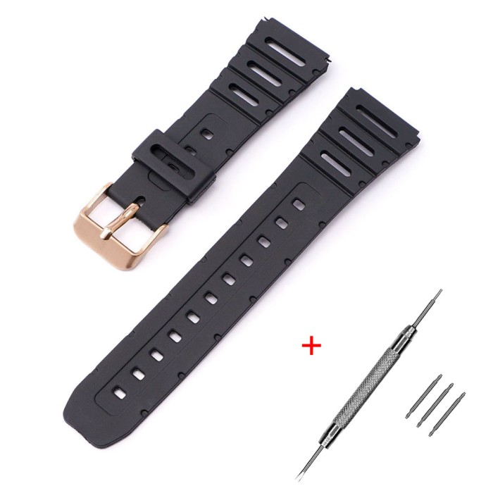 Ремінець для Casio G-Shock CA-53W 20mm Black RG