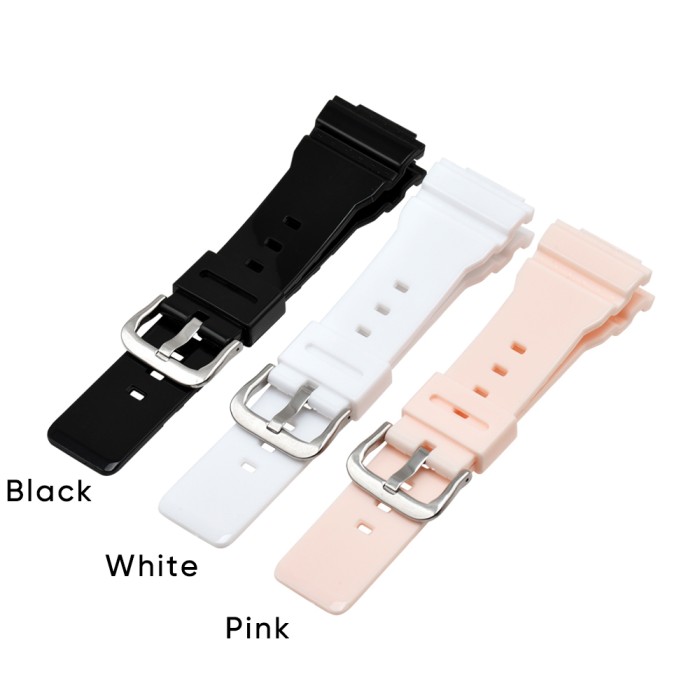 Ремінець для Casio G-Shock DW-5600 White-Glossy SI