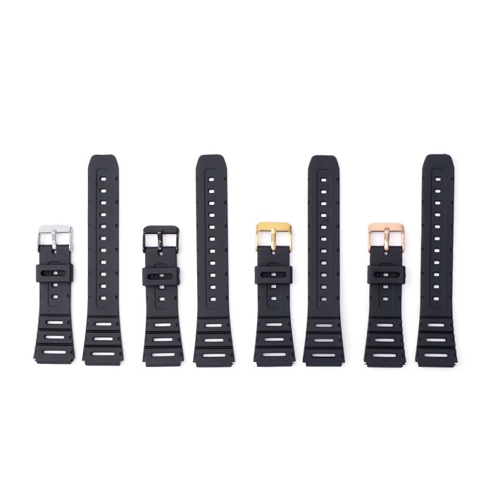 Ремінець для Casio F91W 18mm Black SI