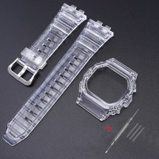 Ремінець + безель (рант) для Casio G-Shock GMW-B5000 Transp SI