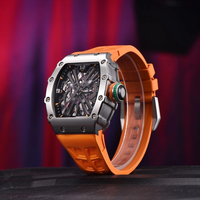 Pagani Design PD-1738 Silver-Orange