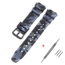 Ремінець для Casio G-Shock AQ-S800/AE-1200 Camo Black BK