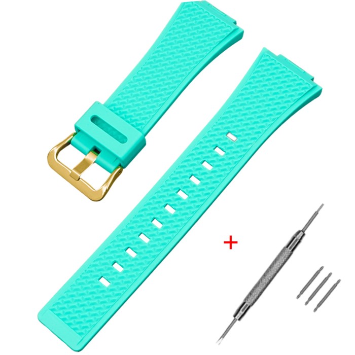 Ремінець для Casio G-Shock GA-100/110 Light Green GD