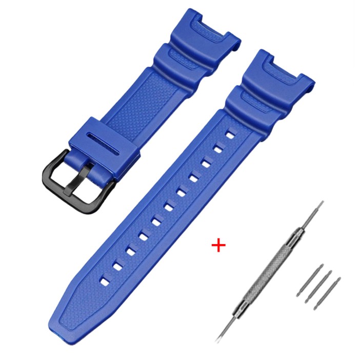 Ремінець для Casio SGW-100 Blue BK – модний аксесуар для вашого годинника