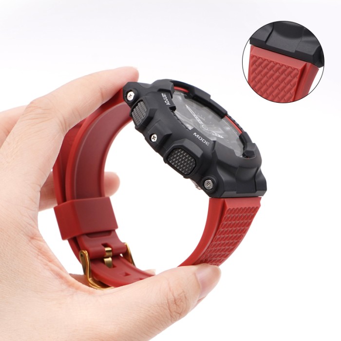 Ремінець для Casio G-Shock GA-100/110 Red GD