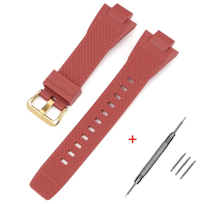 Ремінець для Casio G-Shock GST-B400 червоний