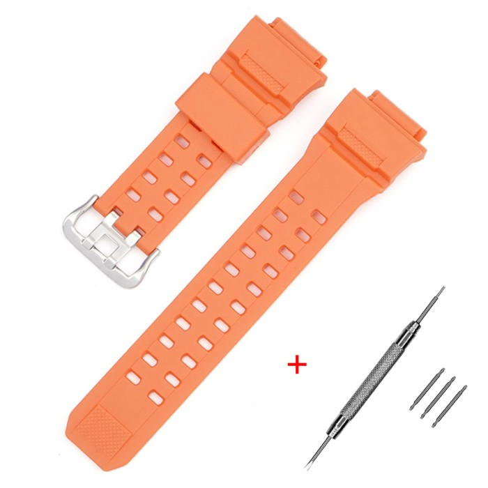 Ремінець для Casio G-Shock GW-9400/9300 помаранчевий