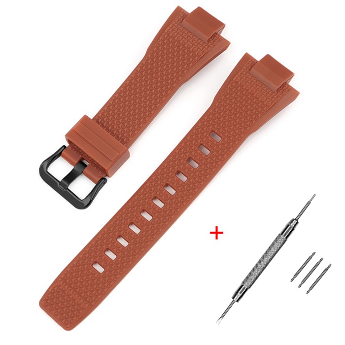 Ремінець для Casio G-Shock GST-B400 Світло-Коричневий