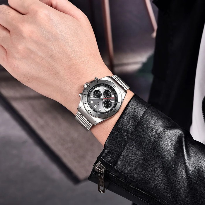 Pagani Design PD-1705-1 Silver-Silver Steel