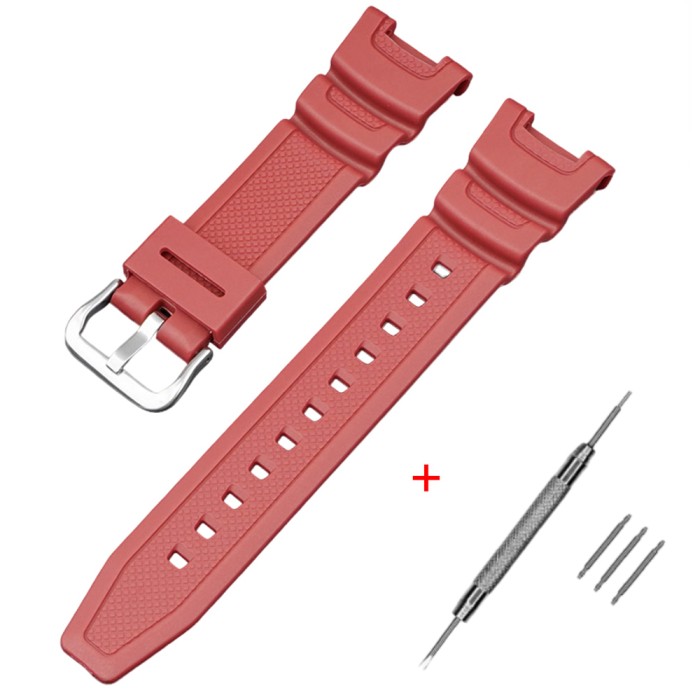 Ремінець для годинника Casio SGW-100 Red SI