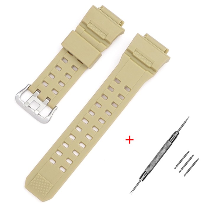 Ремінець для Casio G-Shock GW-9400/9300 Бежевий SI