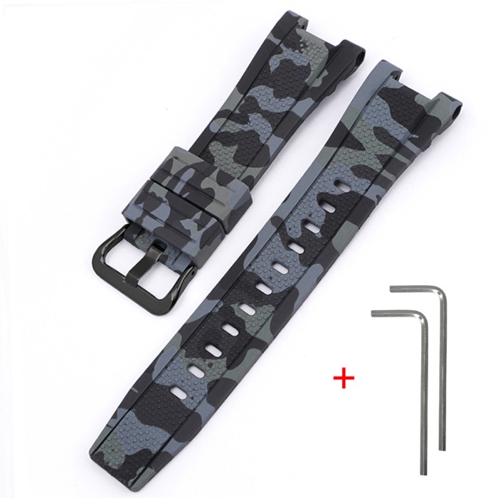 Ремінець для годинників Casio G-Shock - Чорний камуфляж