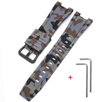 Ремінець для Casio G-Shock GST-W300 Camo Brown BK