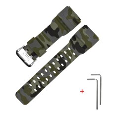 Ремінець для Casio G-Shock GG-1000/GWG-100/GSG-100 Camo Green SI
