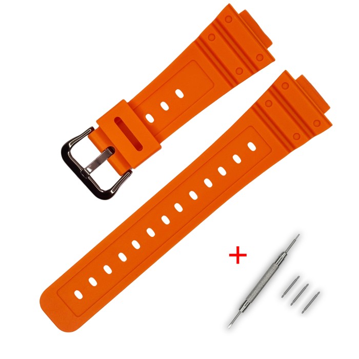 Ремінець для годинника Casio G-Shock DW-5600 B Orange BK