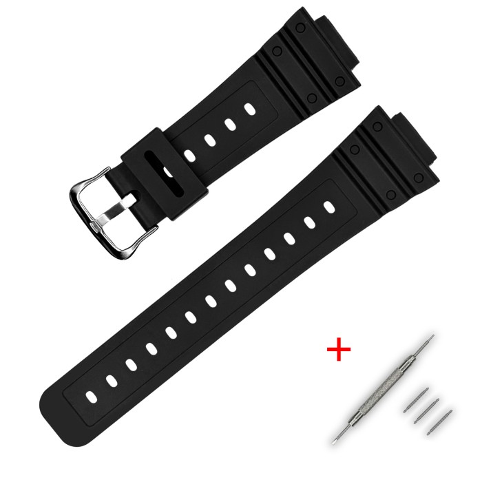 Ремінець для Casio G-Shock DW-5600 Black SI - стиль та комфорт