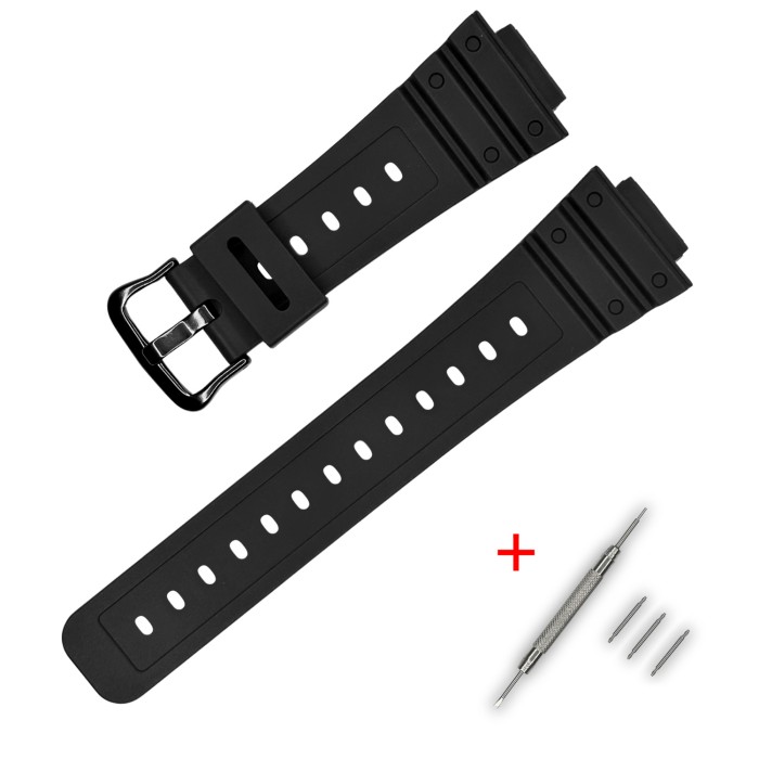 Ремінець для Casio G-Shock DW-5600 B Black BK