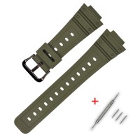 Ремінець для Casio G-Shock DW-5600 B Army Green BK