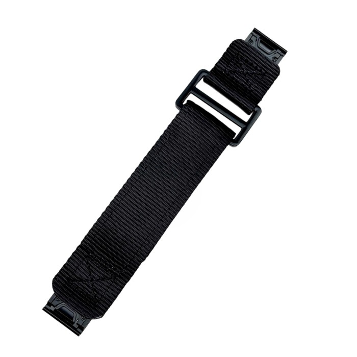 Ремінець для годинника Nylon Pro for Garmin Black 22 мм