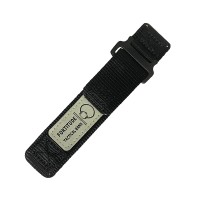 Ремінець для годинника Nylon Black 22 мм