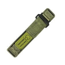 Ремінець для годинника Nylon Army Green 22 мм
