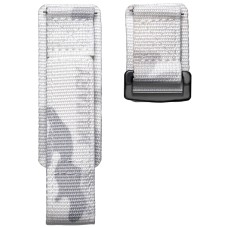 Ремінець для годинника Hemsut HS131 Military nylon Velcro Camo White 22 mm