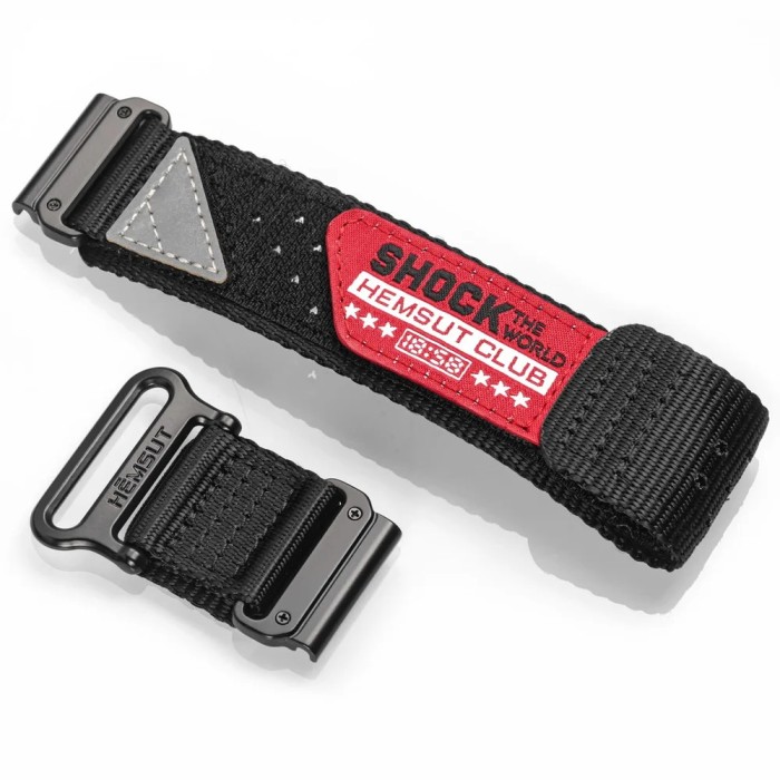 Ремінець для годинника Hemsut HGA142 Garmin Black 26 мм