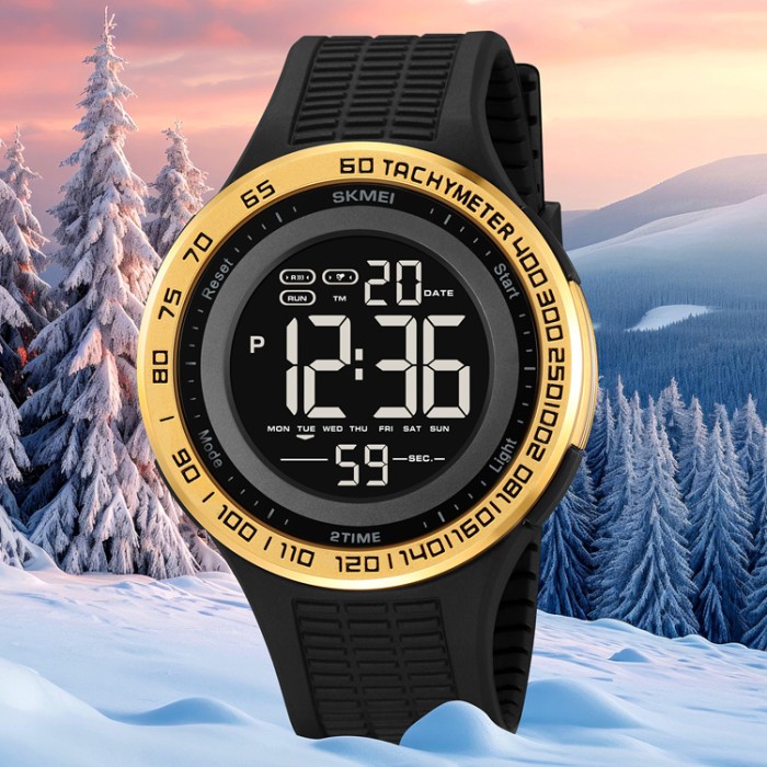 Наручний годинник Skmei 2155GD Gold - Стиль і Функціональність