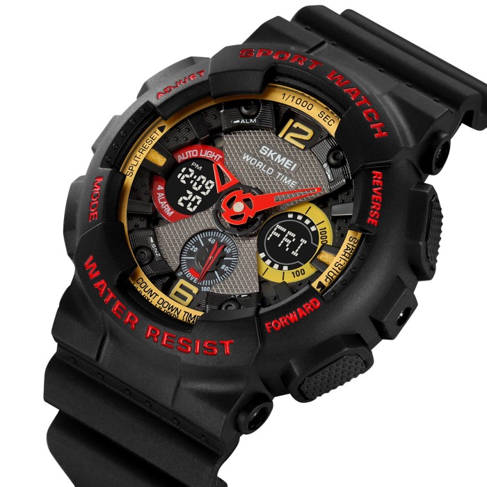 Наручний годинник Skmei 2118BKRD Black-Red