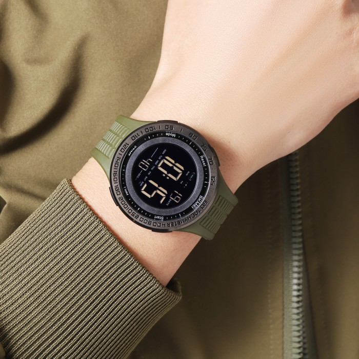Годинник Skmei 2155AG Army Green - Спортивний стиль та функціональність
