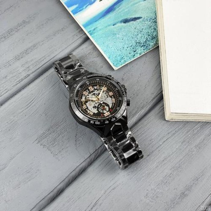 Годинник Winner 8067 Black-Silver-Red Cristal