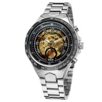 Winner 8067 Silver-Black-Gold Red