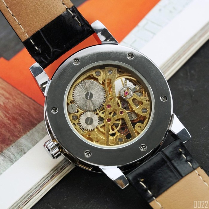 Годинник Winner 8012 Diamonds Automatic Black-Silver-Gold-Black