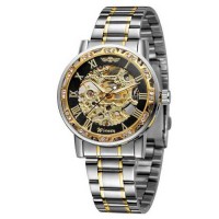 Winner 8012 Diamonds Automatic Silver-Black-Gold