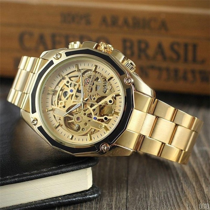 Наручний годинник Forsining 8130 All Gold Automatic