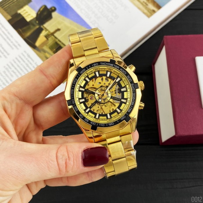 Годинник Forsining 8042 Gold-Black – елегантність та надійність