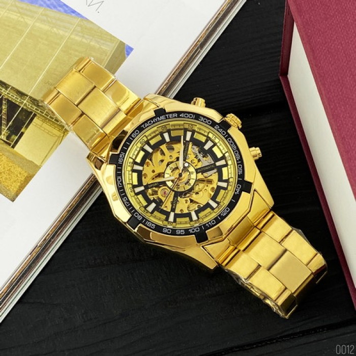 Годинник Forsining 8042 Gold-Black – елегантність та надійність